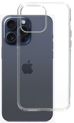 Mobiparts iPhone 15 Pro Max - Classic TPU Case - Schokabsorberend - Transparant