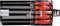 Dick 13042000 Vijlen/rasp-set, kap 2, 5-delig Lengte 200 mm 1 set(s)