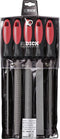 Dick 1304401-2K Set vijlen/raspen 5-delig Slaglengte 200 mm 1 set(s)
