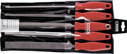 Dick 13142020 Vijlen set 200/2 5-delig Lengte 200 mm 1 set(s)