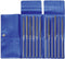 Dick 21001620 Naaldvijlset 160/2, 12-tl plastic tas Lengte 160 mm 1 set(s)