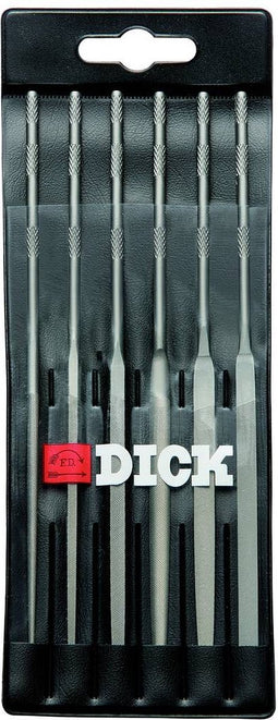 Dick 21601420 Naaldvijlset 140, 6-delig in plastic tas Lengte 140 mm 1 set(s)