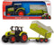 Dickie Toys Claas - Tractor & Aanhangwagen - 57 cm - Speelgoedvoertuig