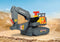 Dickie Toys Volvo Graafmachine - Licht en Geluid - 30 cm