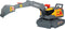 Dickie Toys Volvo Graafmachine - Licht en Geluid - 30 cm