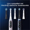 Oral-B iO Ultimate Clean - Opzetborstels - Verwijdert tot 100% tandplak - Zwart (2 stuks)