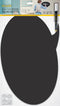Wandkrijtbord silhouette - Bubbel - Incl. 1 krijstift