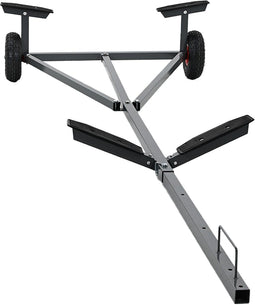 vidaXL - Boottrailer - 212-302 - cm - Verstelbare - Lengte - 160 - kg - Staal