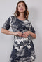 DIDI Dames Dress Bowy in offwhite with Floret print. maat 40