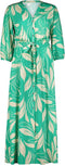 DIDI Dames Dress Dawn in green with Island print maat 38