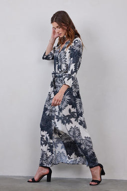 DIDI Dames Dress Dawn in offwhite with Floret print maat 38