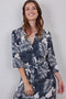 DIDI Dames Dress Dawn in offwhite with Floret print maat 48
