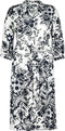 DIDI Dames Longer tunic Wonderful in offwhite with black Centerpiece print maat 48