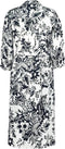 DIDI Dames Longer tunic Wonderful in offwhite with black Centerpiece print maat 48