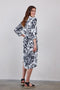 DIDI Dames Longer tunic Wonderful in offwhite with black Centerpiece print maat 38