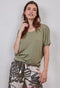 DIDI Dames Loose tee Flow in aloe green maat 44