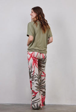 DIDI Dames Loose tee Flow in aloe green maat 46