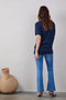DIDI Dames Loose tee Flow in dark blue maat 46