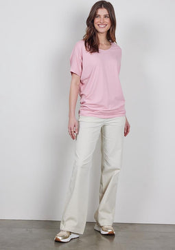 DIDI Dames Loose tee Flow in roze maat 36