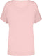DIDI Dames Loose tee Flow in roze maat 46