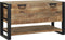 vidaXL - Opbergdoos - 80x35x45 - cm - Massief - Ruw - Mangohout