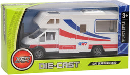 Die-cast Camper Wit
