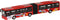 Die-cast Metalen Trolleybus