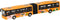 Die-cast Metalen Trolleybus