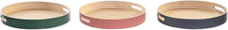 Dienblad DKD Home Decor 38 x 38 x 5,5 cm (3 Onderdelen)