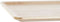Dienblad DKD Home Decor Natuurlijk Bamboe 27 x 20 cm