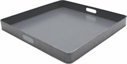 Dienblad metaal Grijs L