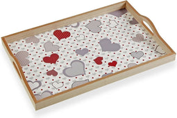 Dienblad Versa Hartjes Hout MDF (30 x 5 x 45 cm)