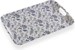 Dienblad Versa Lakens Blauw 31 x 3 x 46,2 cm Melamine