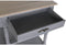 Dientafel DKD Home Decor 117 x 39 x 89 cm Grijs Natuurlijk Paulownia hout Hout MDF