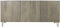 Dientafel DKD Home Decor Metaal Mangohout (160 x 45 x 75 cm)