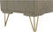Dientafel DKD Home Decor Metaal Mangohout (160 x 45 x 75 cm)