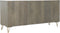 Dientafel DKD Home Decor Metaal Mangohout (160 x 45 x 75 cm)