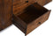 Dientafel DKD Home Decor Wit Donkerbruin Mangohout 150 x 40 x 80 cm