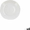 Diep bord Ariane Earth Keramisch Wit 23 cm (6 Stuks)