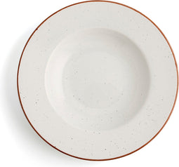 Diep bord Ariane Terra Keramisch Beige (Ø 26 cm) (6 Stuks)