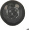 Diep bord Bidasoa Cosmos Keramisch Zwart (22 cm) (12 Stuks)