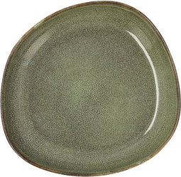 Diep bord Bidasoa Ikonic Keramisch Groen (20,5 x 19,5 cm) (Pack 6x)
