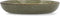 Diep bord Bidasoa Ikonic Keramisch Groen (20,5 x 19,5 cm) (Pack 6x)