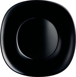 Diep bord Luminarc Carine Zwart Glas (Ø 23,5 cm) (24 Stuks)