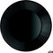 Diep bord Luminarc Harena Zwart Glas (Ø 23,5 cm) (24 Stuks)