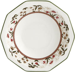 Diep bord Queen´s By Churchill Assam Gebloemd Keramisch Porslin Ø 20,5 cm (6 Stuks)