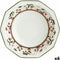 Diep bord Queen´s By Churchill Assam Gebloemd Keramisch Porslin Ø 20,5 cm (6 Stuks)