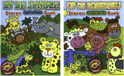 Dieren kartonboek met flapjes