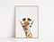 Dieren kinderkamer posters - 6 Posters - 21x30 cm - Stevig papier - Safari