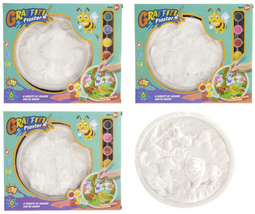 Dieren schilderen 3D gips bord 4501